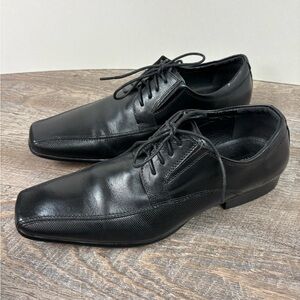 Kenneth Cole Reaction BRO-TENCIAL Men’s Leather Oxfords Size 8